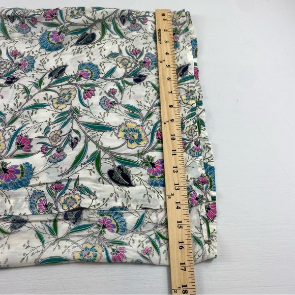 Ann Taylor LOFT M/L Floral 100% Modal Open Front‎ Cardigan Short Sleeve Kimono - Picture 7 of 10